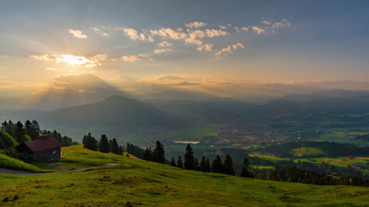 Bild-Nr: 11997326 Sonnenaufgang in den Allgäuer Alpen Erstellt von: mindscapephotos