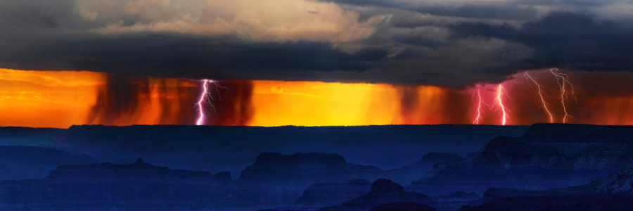 Bild-Nr: 11998658 Grand Canyon Thunderstorm Erstellt von: Michael und Elisabeth Rucker