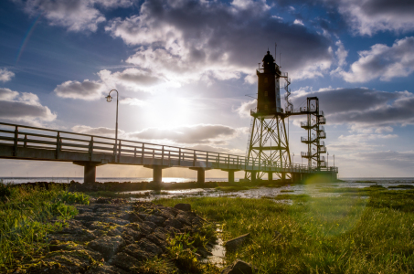Bild-Nr: 11999296 Leuchtturm Obereversand an der Nordseeküste Erstellt von: FluechterPhotography