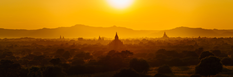 Bild-Nr: 12000232 Bagan Sunset Erstellt von: andreasschwalm
