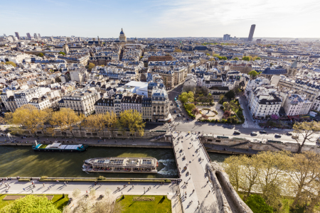 Bild-Nr: 12000476 Blick von Notre Dame über Paris Erstellt von: dieterich