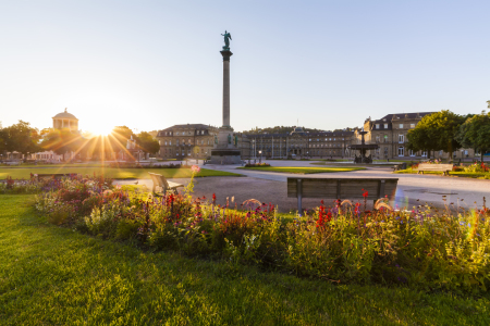 Bild-Nr: 12000482 Schlossplatz in Stuttgart Erstellt von: dieterich