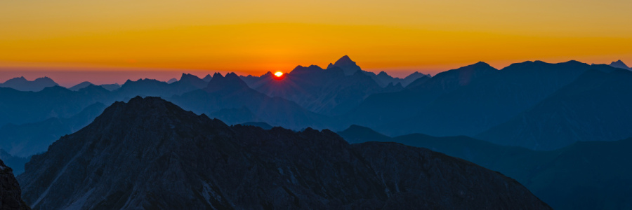 Bild-Nr: 12001759 Sonnenaufgang Allgäuer Alpen Erstellt von: Walter G. Allgöwer