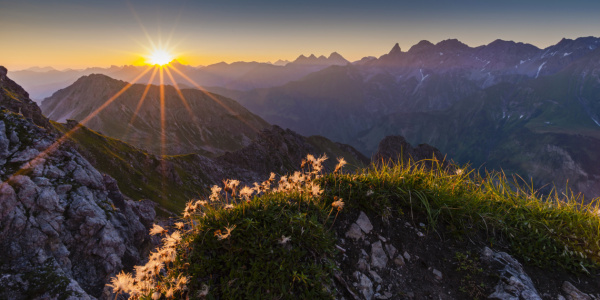 Bild-Nr: 12001833 Sonnenaufgang im Allgäu Erstellt von: Walter G. Allgöwer