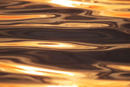 Bild-Nr: 12002702 Flüssiges Gold Meerwasser im Sonnenuntergang  Erstellt von: Tanja Riedel