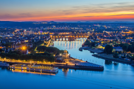 Bild-Nr: 12004055 Deutsches Eck Koblenz Erstellt von: der-rheinlaender