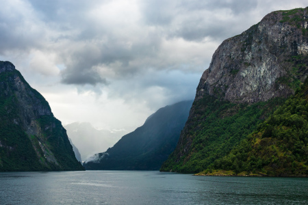 Bild-Nr: 12006391 Blick auf den Aurlandsfjord in Norwegen Erstellt von: Rico Ködder