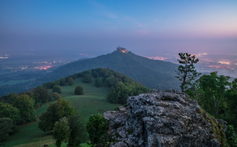 Bild-Nr: 12006629 Burg Hohenzollern - Morgendämmerung Erstellt von: Achim Thomae