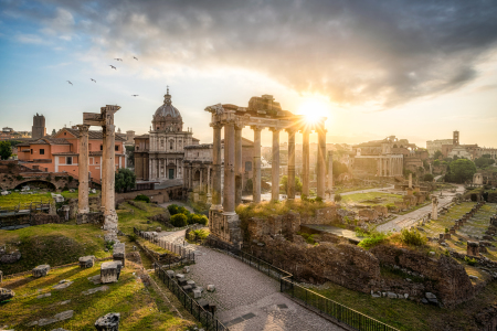 Bild-Nr: 12010817 Das Forum Romanum in Rom Erstellt von: eyetronic