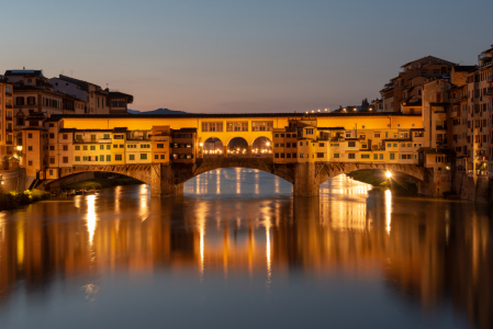 Bild-Nr: 12012222 Ponte Vecchio im Morgenlicht Erstellt von: Karin Stein