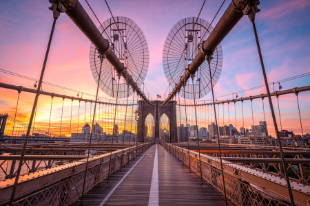 Bild-Nr: 12013212 Brooklyn Bridge in New York City Erstellt von: eyetronic