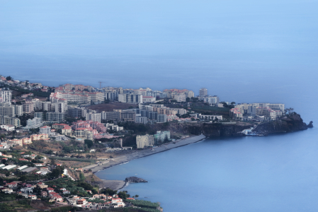 Bild-Nr: 12015694 Funchal mit Praia Formosa Strand Erstellt von: Dennis Gross