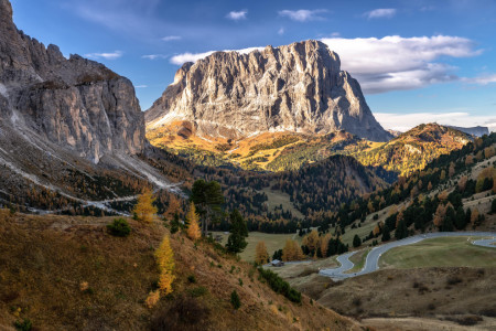 Bild-Nr: 12015710 Herbst am Langkofel - Dolomiten Erstellt von: Achim Thomae