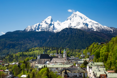 Bild-Nr: 12017548 Berchtesgaden mit Watzmann Erstellt von: Hamburg-Impressionen