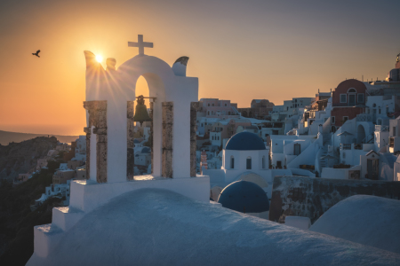 Bild-Nr: 12018761 Santorini Oia Sonnenuntergang Erstellt von: Jean Claude Castor