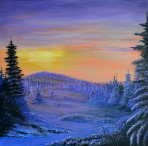 Bild-Nr: 12019619 Landschaft im Winter Erstellt von: SchmidtArt