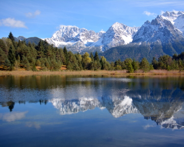 Bild-Nr: 12029501 Luttensee - Karwendel Erstellt von: GUGIGEI