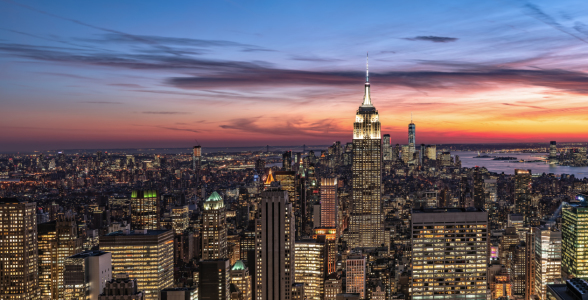 Bild-Nr: 12033359 New York Panorama Erstellt von: Achim Thomae