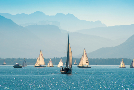 Bild-Nr: 12035575 Chiemsee-Segeln Erstellt von: Gregor Handy