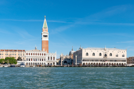 Bild-Nr: 12039378 Markusturm und Dogenpalast in Venedig Erstellt von: eyetronic