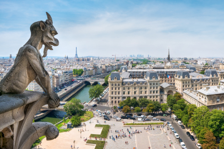 Bild-Nr: 12040369 Blick von der Kathedrale Notre-Dame auf Paris Erstellt von: eyetronic