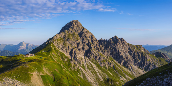 Bild-Nr: 12043431 Fiderepasshütte und Hammerspitze Erstellt von: Walter G. Allgöwer