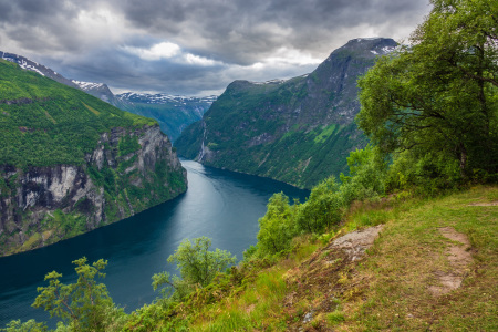 Bild-Nr: 12044528 Blick auf den Geirangerfjord in Norwegen Erstellt von: Rico Ködder