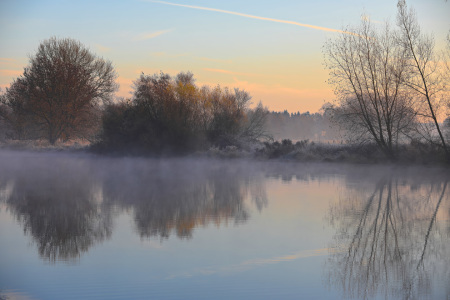 Bild-Nr: 12045018 Wintermorgen am Fluss Erstellt von: falconer59