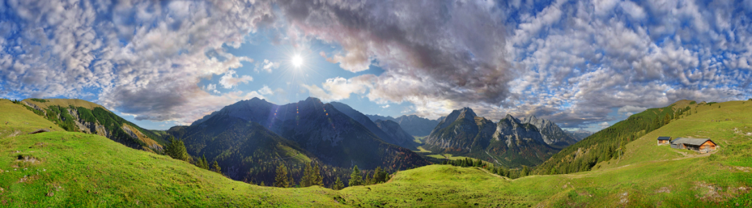 Bild-Nr: 12045446 Risstal Panorama 360 im Karwendel Erstellt von: Rucker