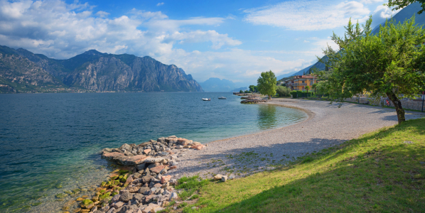 Bild-Nr: 12046727 Badestrand Malcesine Gardasee Erstellt von: SusaZoom