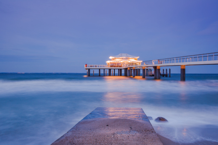 Bild-Nr: 12050389 Sea Bridge Lights Timmendorfer Strand  Erstellt von: Ursula Reins