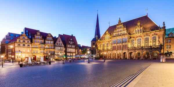 Bild-Nr: 12052973 Rathaus und Roland am Marktplatz in Bremen Erstellt von: dieterich