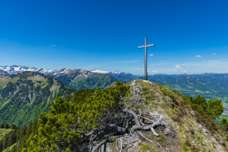 Bild-Nr: 12053034 Gipfelkreuz auf dem Riefenkopf Erstellt von: Walter G. Allgöwer