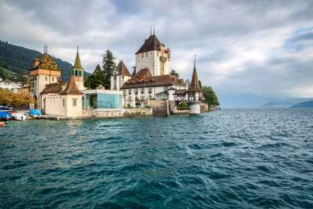 Bild-Nr: 12056662 Schloss Chillon am Genfersee Erstellt von: eyetronic