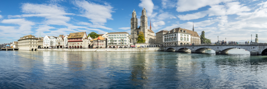 Bild-Nr: 12056987 Grossmünster in Zürich Erstellt von: eyetronic