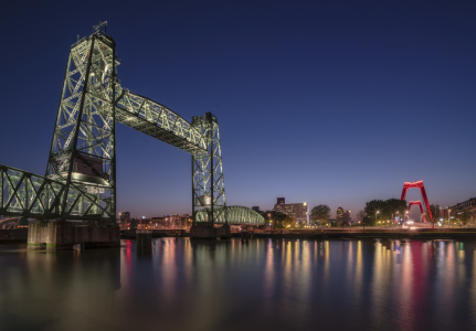 Bild-Nr: 12063840 Rotterdam am Abend Erstellt von: Achim Thomae