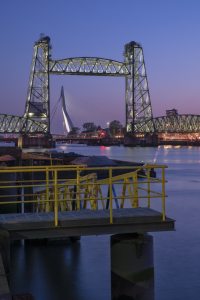 Bild-Nr: 12063847 Rotterdam am Abend Erstellt von: Achim Thomae