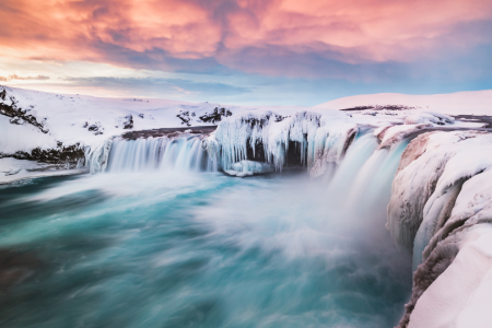 Bild-Nr: 12066392 Godafoss im WInter Erstellt von: Stefan Imig