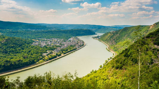 Bild-Nr: 12075102 Hindenburgblick auf Bad Salzig 56 Erstellt von: Erhard Hess