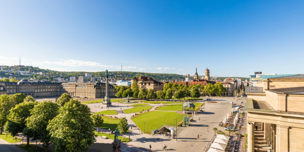 Bild-Nr: 12081765 Schloßplatz in Stuttgart Erstellt von: dieterich