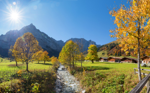 Bild-Nr: 12082007 In der Eng Karwendelgebirge im Herbst Erstellt von: SusaZoom