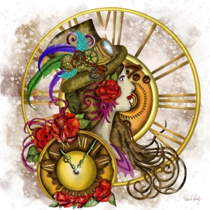 Bild-Nr: 12089999 Steampunk Time Lady Erstellt von: Patricia Piotrak