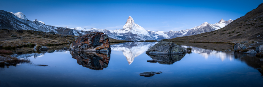 Bild-Nr: 12091844 Stellisee und Matterhorn Panorama Erstellt von: eyetronic