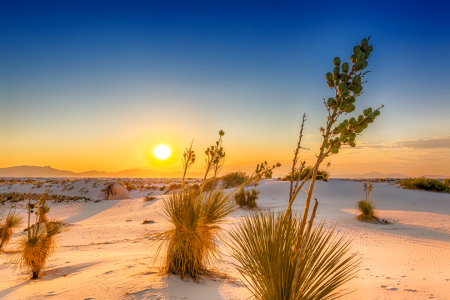 Bild-Nr: 12093534 Sonnenuntergang - White Sands National Monument Erstellt von: Melanie Viola