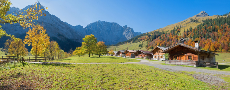Bild-Nr: 12096769 Engalmen im Karwendelgebirge Herbstlandschaft Erstellt von: SusaZoom