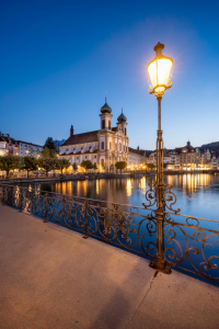 Bild-Nr: 12096793 Rathaussteg und Jesuitenkirche in Luzern Erstellt von: eyetronic