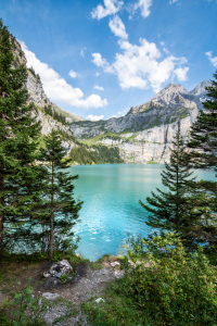 Bild-Nr: 12097558 Oeschinensee im Sommer Erstellt von: eyetronic