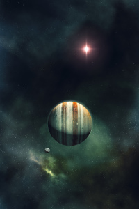 Bild-Nr: 12105856 Deep Space Planet Erstellt von: Markus Gann