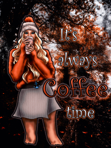 Bild-Nr: 12112693 Kaffeemädchen Spruch Zeichnung Erstellt von: Bambis-Art