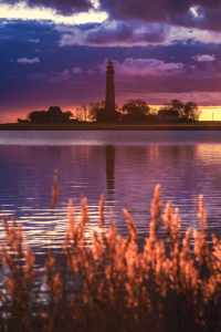 Bild-Nr: 12119737 Fehmarn Leuchtturm Flügge Sonnenuntergang Erstellt von: Jean Claude Castor